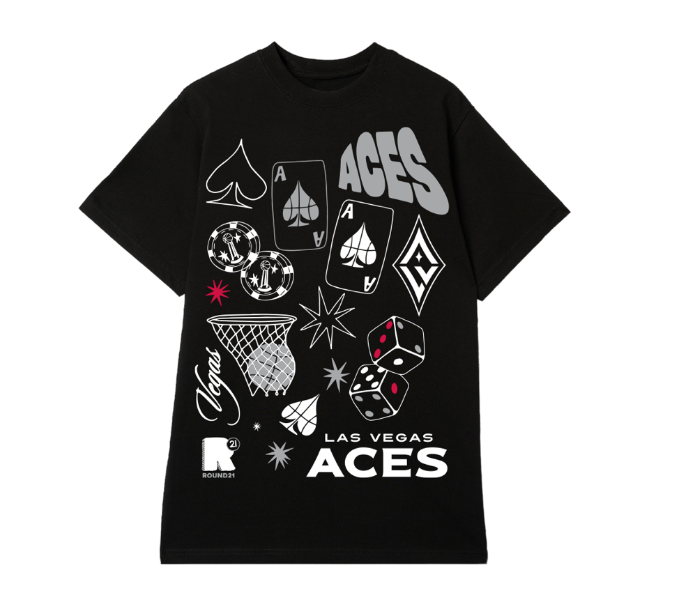 Las Vegas Aces Wallpaper Tee