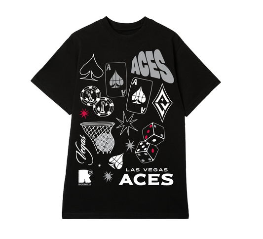 Las Vegas Aces Wallpaper Tee