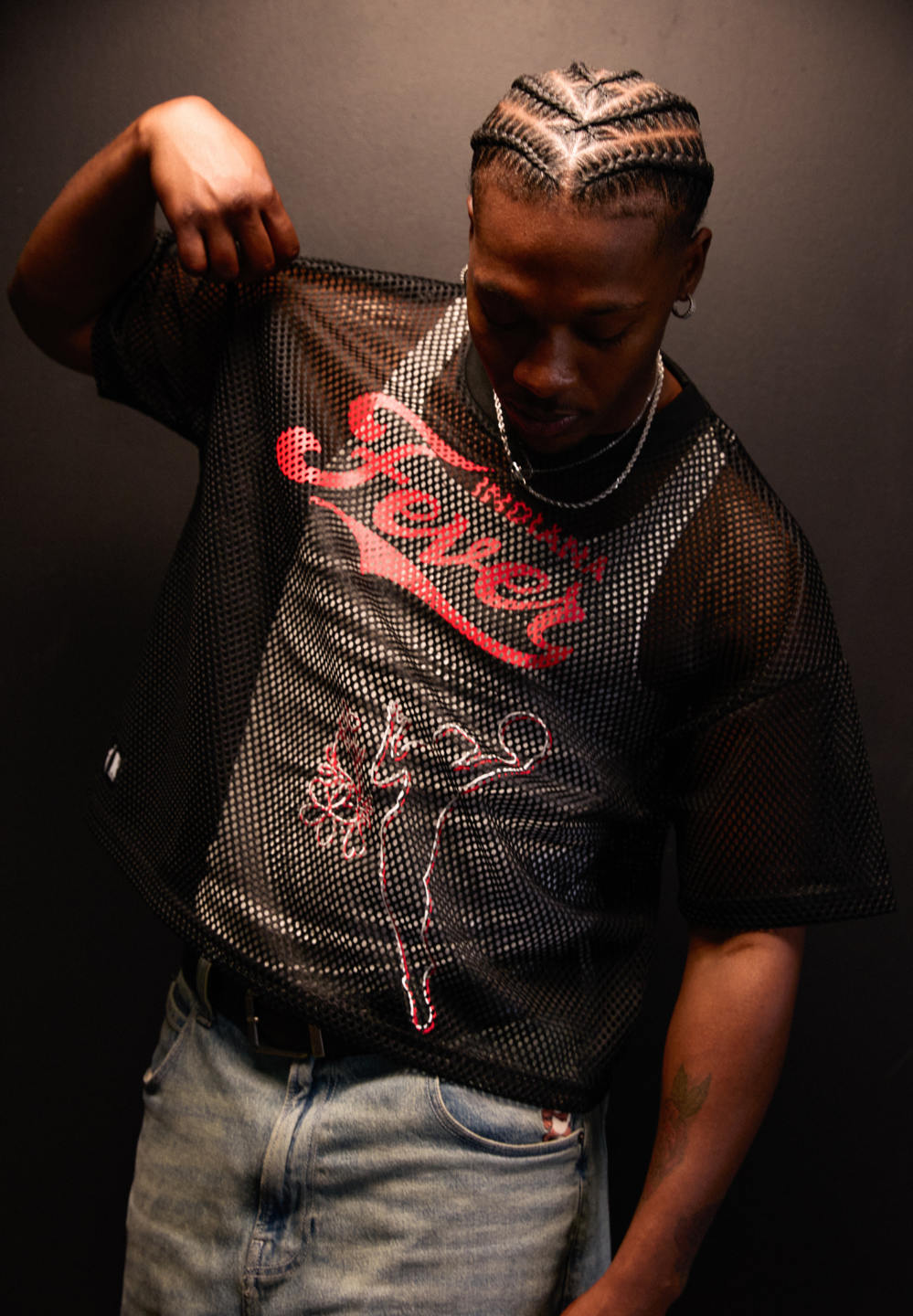 Indiana Fever Sporty Mesh Top