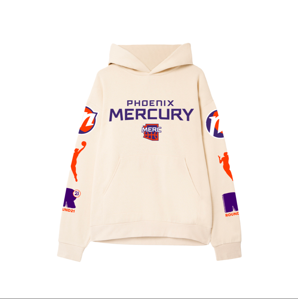 Mercury Logo Hoodie (Cream)